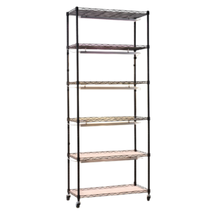 🌿 6-Tier Indoor Plant Shelf with Grow Lights – 71" Tall Rolling Plant Stand with Timer & Full Spectrum LEDs
