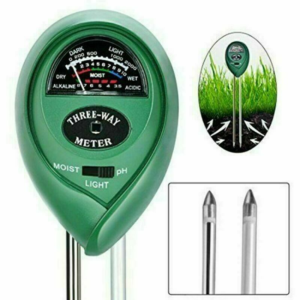 🌿 3-in-1 Soil Tester Meter – pH, Moisture & Light Gauge for Garden & Houseplants